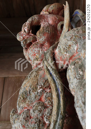 四国別格霊場第一番札所「大山寺」仁王像 吽形 四国別格霊場第一番札所「大山寺」仁王像 吽形 24201270