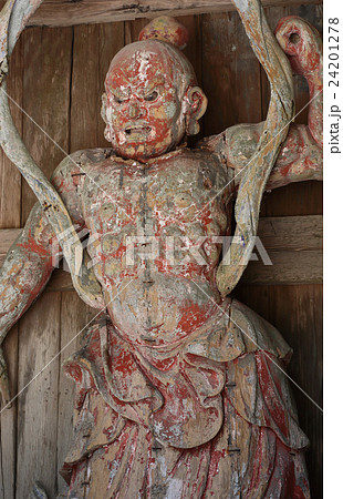 四国別格霊場第一番札所「大山寺」仁王像 阿形 四国別格霊場第一番札所「大山寺」仁王像 阿形 24201278