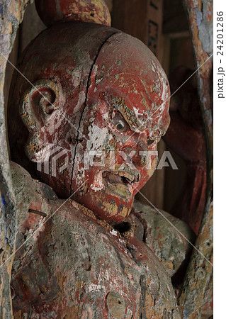 四国別格霊場第一番札所「大山寺」仁王像 阿形 24201286