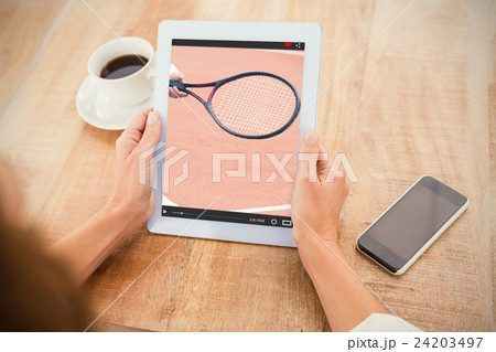 Composite image of view of lecture app Composite image of view of lecture app 24203497