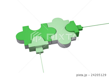 Green usb jigsaw Green usb jigsaw 24205129
