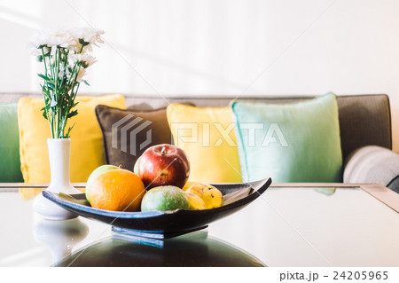 Pillow on sofa Pillow on sofa 24205965