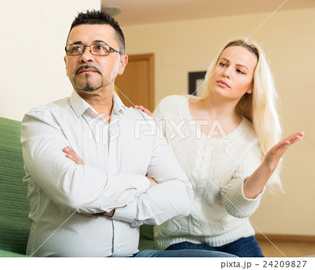 Family having quarrel at home Family having quarrel at home 24209827
