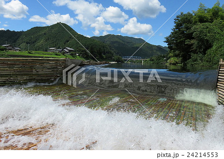 長良川のやな 24214553