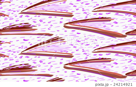 Painted brown and purple strokes with dots 24214921