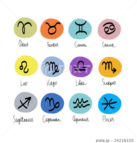 Zodiac signs collection for your design Zodiac signs collection for your design 24216320