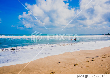 The Kuta beach in Bali Indonesia The Kuta beach in Bali Indonesia 24220129