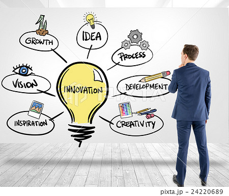 Composite image of wear view of businessman thinking  24220689