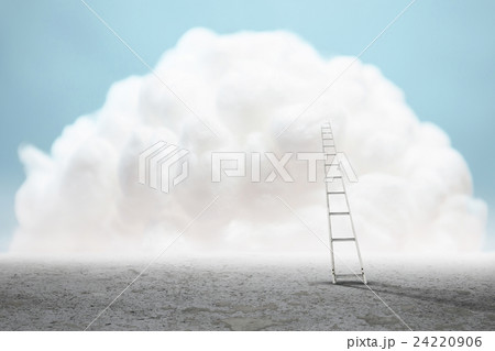 Composite image of a ladder 24220906