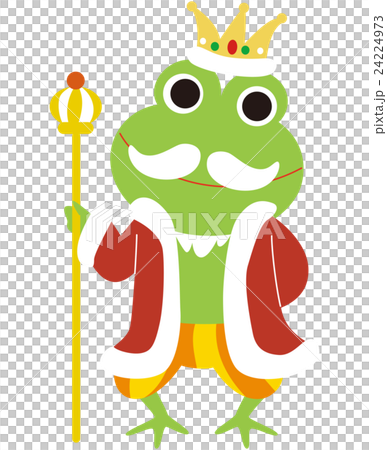 カエルの王様のイラスト素材 [24224973] - PIXTA