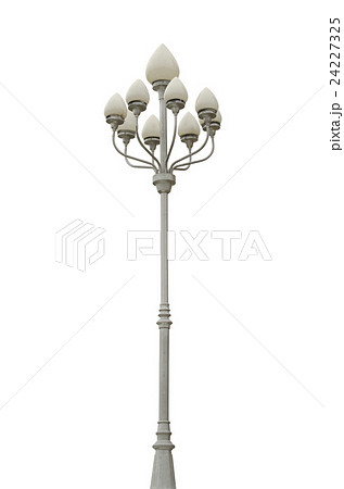 street lamp isolated on white background street lamp isolated on white background 24227325