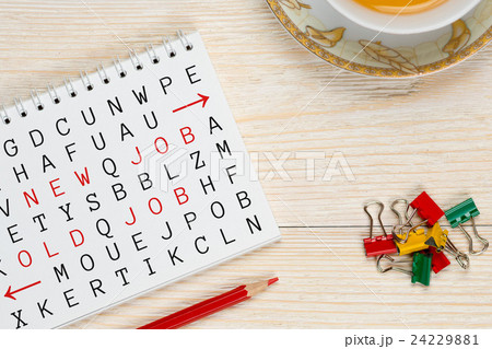 new job old job concept new job old job concept 24229881