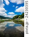 青空と田んぼ 24230395