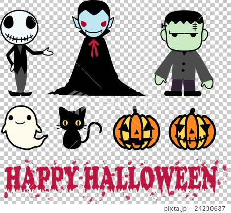 Halloween monster set 24230687
