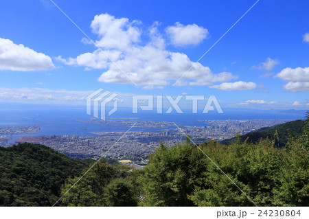 六甲山・天覧台からの眺望 24230804