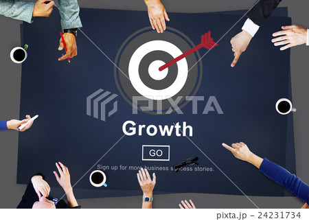 Growth Improvement Business Forward Process Concept 24231734