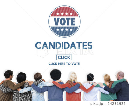 Candidates Nominee Vote Leader Campaign Concept 24231925