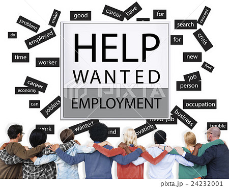 Help Wanted Employment Job Hiring Concept Help Wanted Employment Job Hiring Concept 24232001