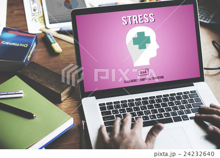Stress Depression Anxiety Expression Frustration Concept Stress Depression Anxiety Expression Frustration Concept 24232640
