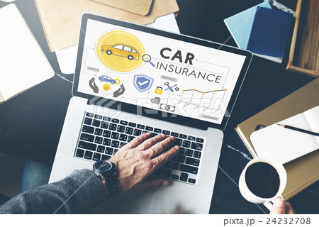 Car Insurance Policies Safety Coverage Concept Car Insurance Policies Safety Coverage Concept 24232708