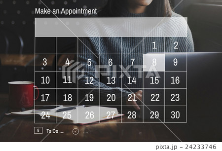 Woman Using Technology Graphic Interface Concept Woman Using Technology Graphic Interface Concept 24233746