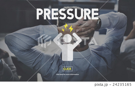 Pressure Afraid Nervous Panic Phobia Stressed Concept 24235165