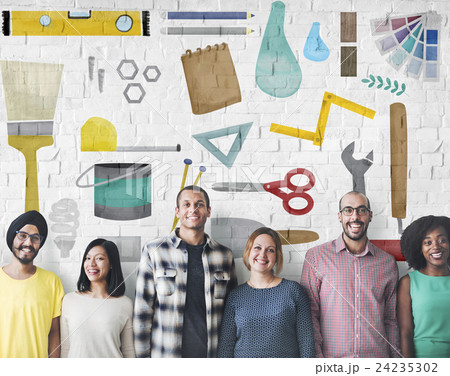 Tools Craftsmen Hobby Reoairment Equipment Concept Tools Craftsmen Hobby Reoairment Equipment Concept 24235302