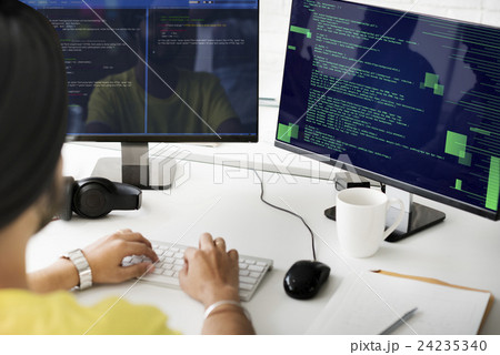 Php Programming Html Coding Cyberspace Concept 24235340