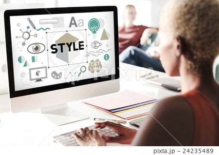 Style Trendy Design Creative Concept 24235489