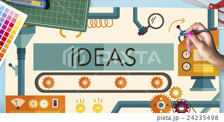 Innovation Ideas Imagine Processing System Concept 24235498