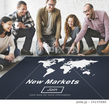 New Markets Commerce Selling Global Business Marketing Concept New Markets Commerce Selling Global Business Marketing Concept 24235680
