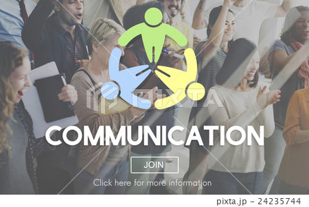 Communication Communicate Conversation Connection Concept Communication Communicate Conversation Connection Concept 24235744