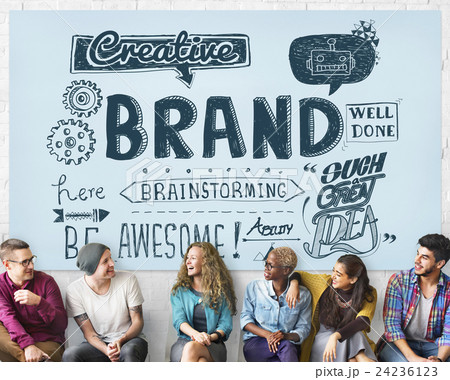 Brand Branding Advertising Commercial Marketing Concept 24236123