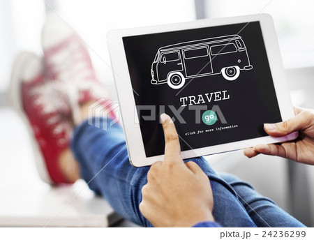Travel Traveling Adventure Journey Destination Van Concept 24236299