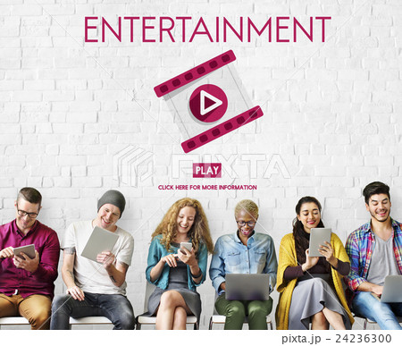 Entertainment Multimedia Technology Amusement Concept 24236300