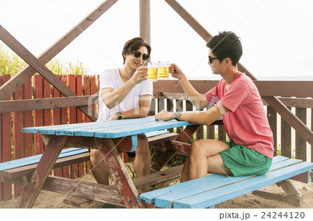 海の家　ビール 24244120