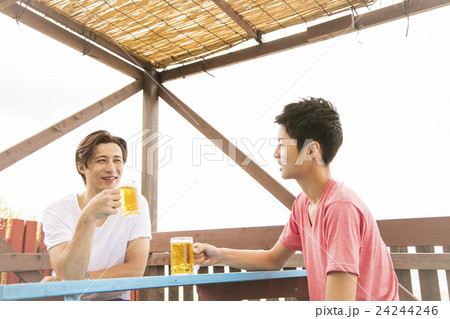 海の家　ビール 24244246