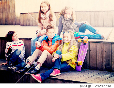 Kids sharing secrets as talking Kids sharing secrets as talking 24247748