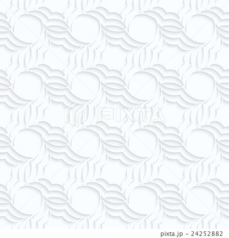 Quilling white paper spider webs in grid 24252882