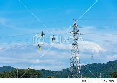 鉄塔と送電線 24252989