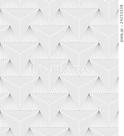 Slim gray hatched triangle 24253338