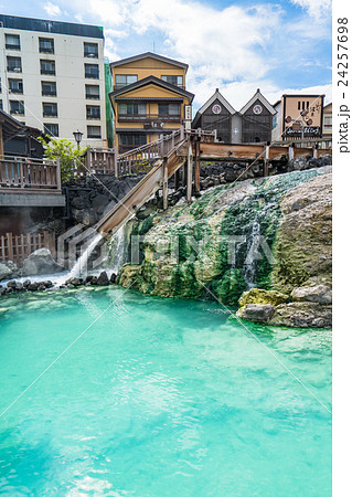 【群馬県】草津温泉・湯畑 24257698