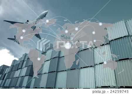 Map global partner connection for Logistic 24259745