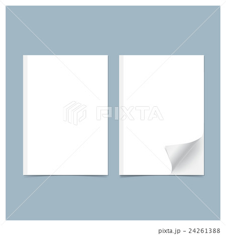 Collection of white papers, ready for your message. Vector illustration. Collection of white papers, ready for your message. Vector illustration. 24261388