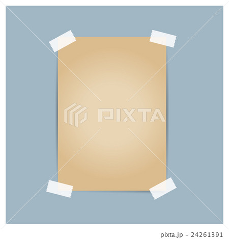 Old papers, ready for your message. Vector illustration. 24261391