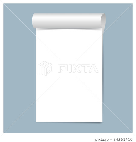 Collection of white papers, ready for your message. Vector illustration. Collection of white papers, ready for your message. Vector illustration. 24261410