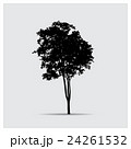 Vector tree silhouettes 24261532