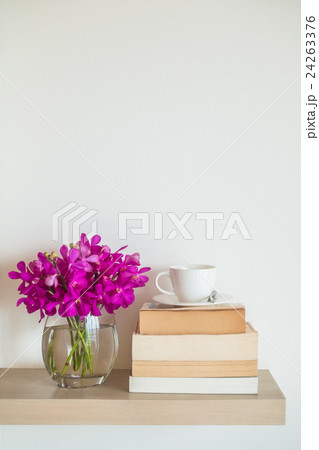 Coffee cup with book Coffee cup with book 24263376
