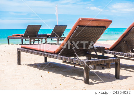 Umbrella and chair 24264022