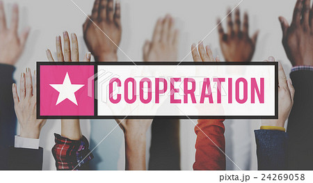 Cooperation Together Unity Agreement Concept Cooperation Together Unity Agreement Concept 24269058